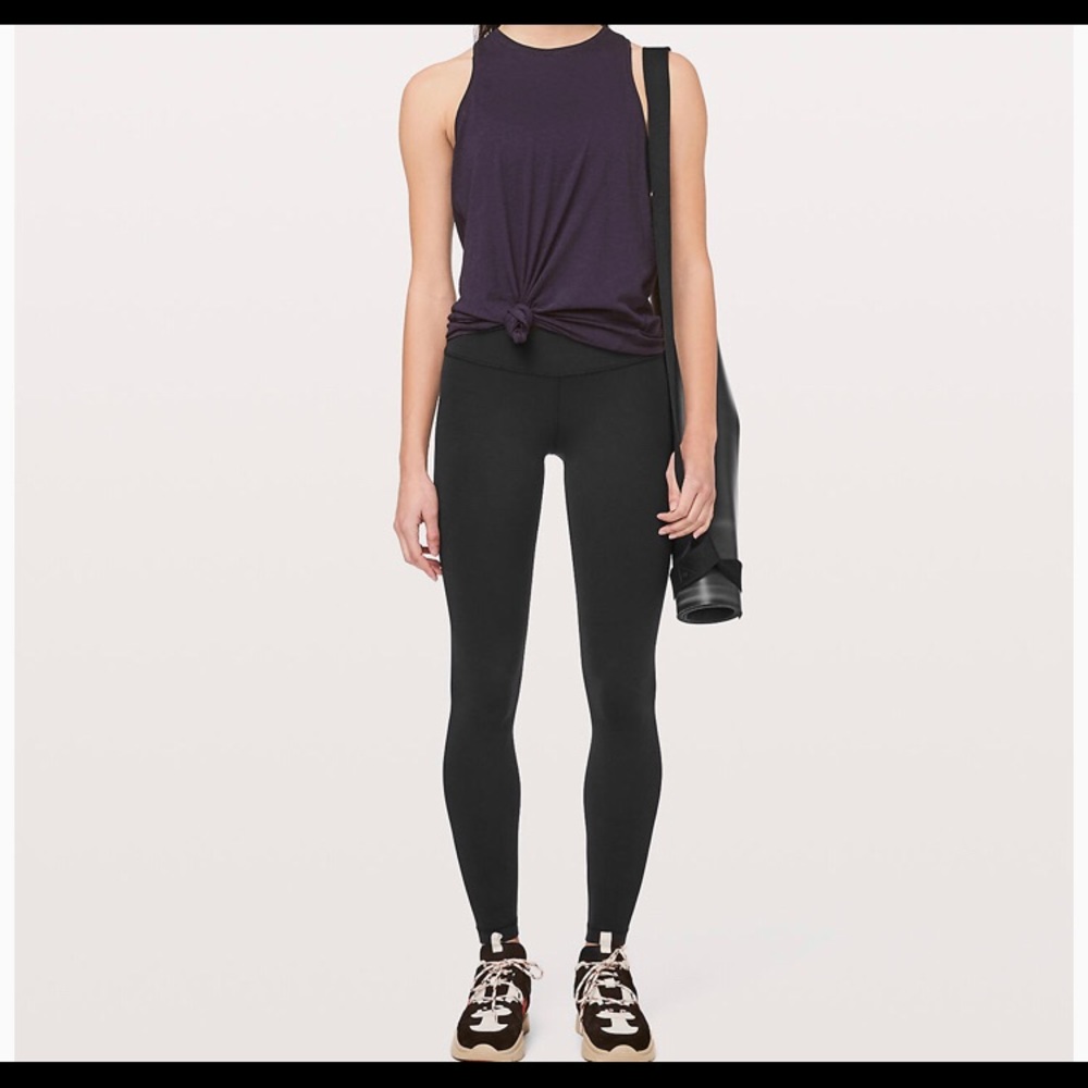 Lululemon black align pant- size 4 - full length!